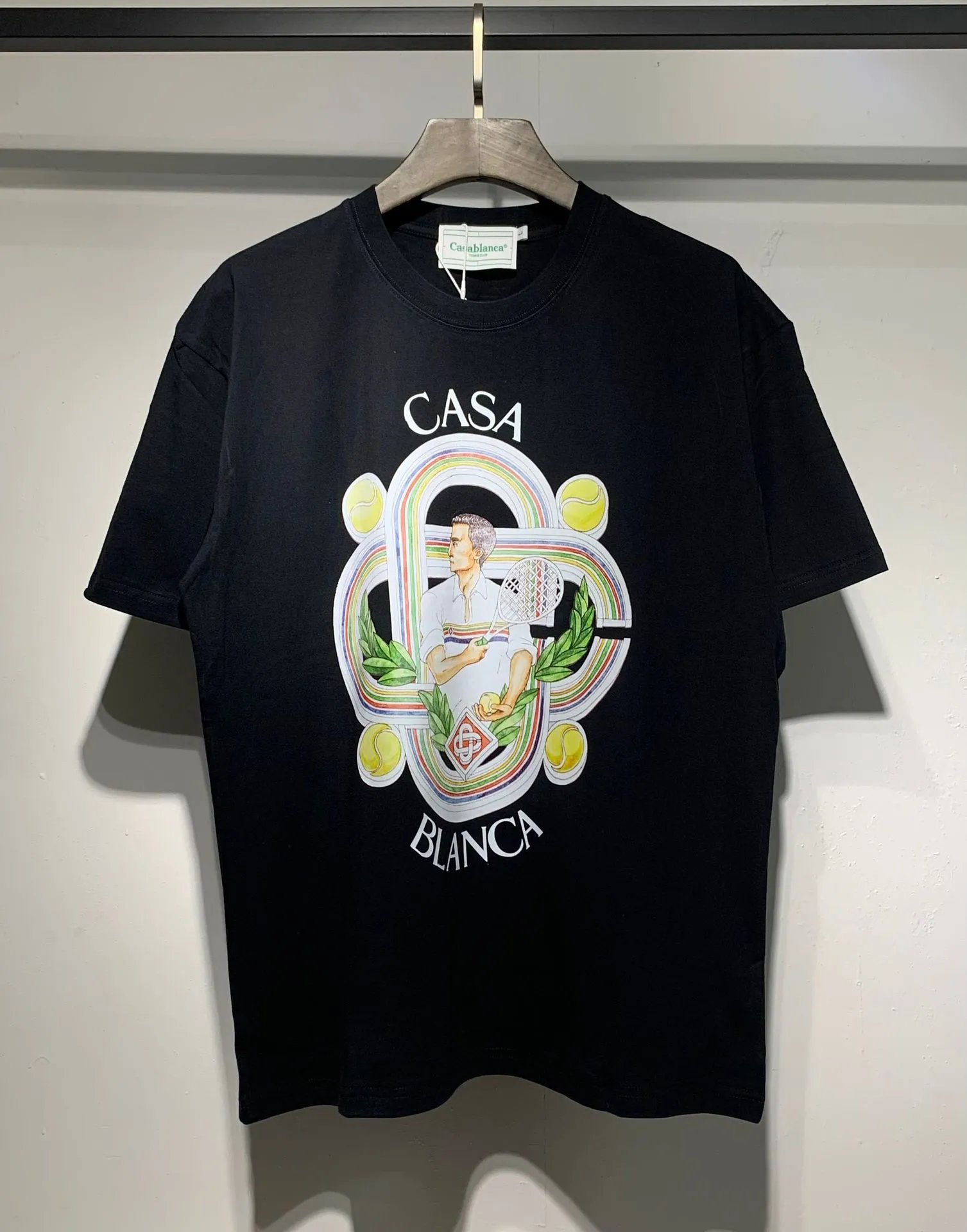 Casa Équipement Sportif Graphic Print White T-Shirt - 15