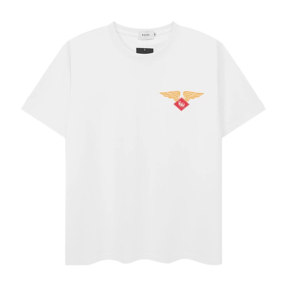 Rhude Town and Country Graphic T-Shirt White - 5