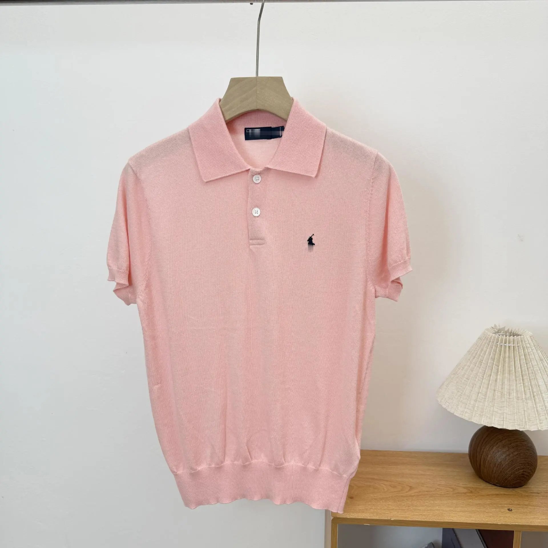 Polo Ralph Lauren Knit Polo Gray Polo Shirt - 16