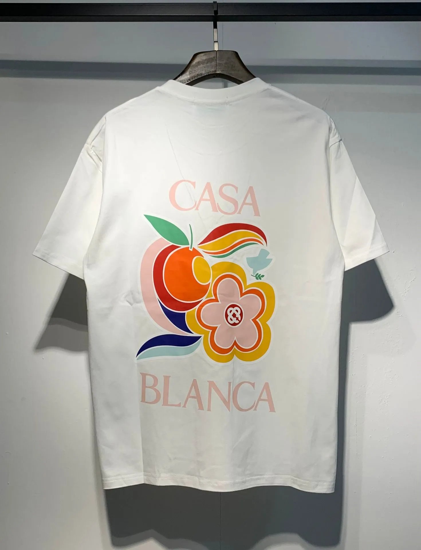 Casa Équipement Sportif Graphic Print White T-Shirt - 30