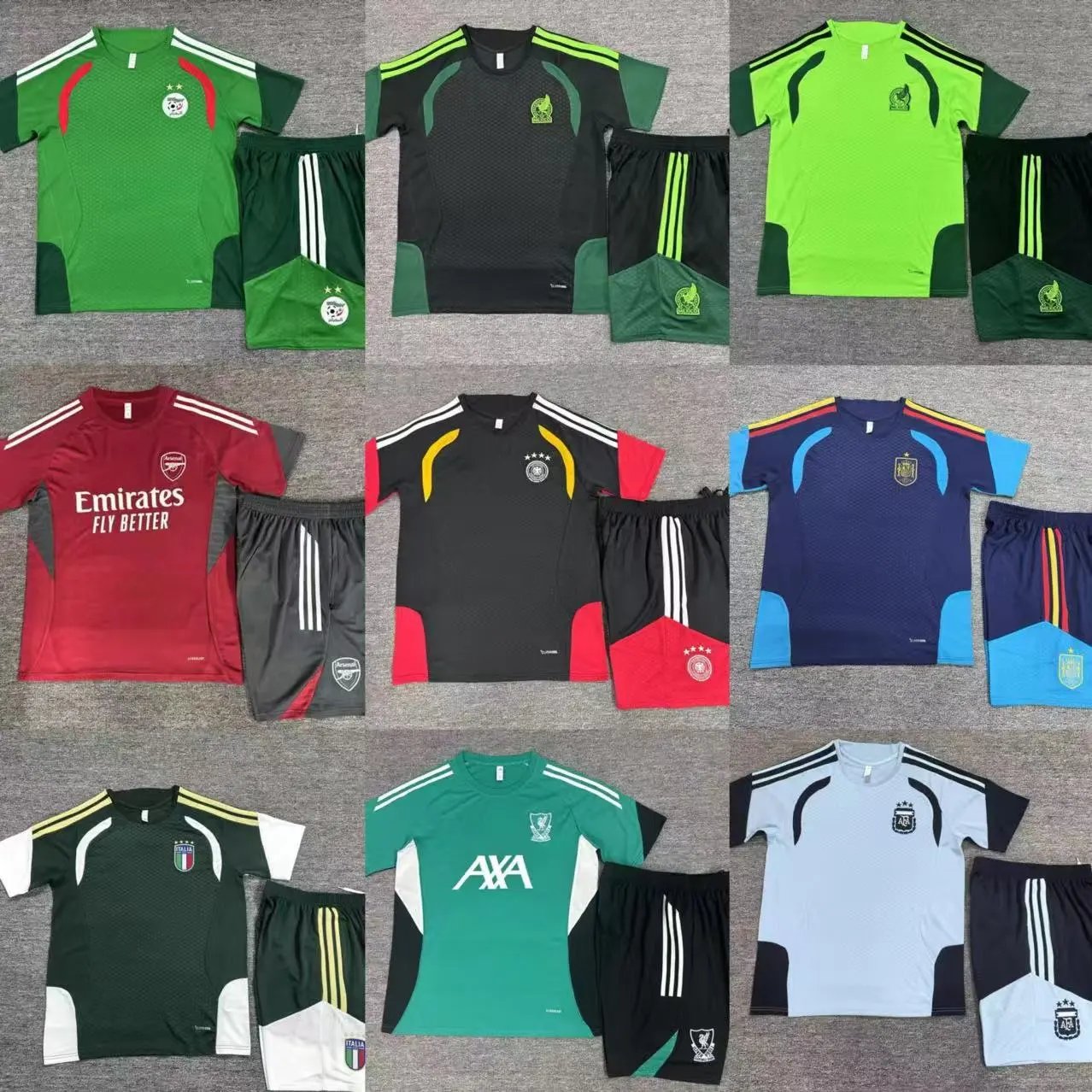 CBF Brazil Training Jersey and Shorts Set Yellow / Black - 3