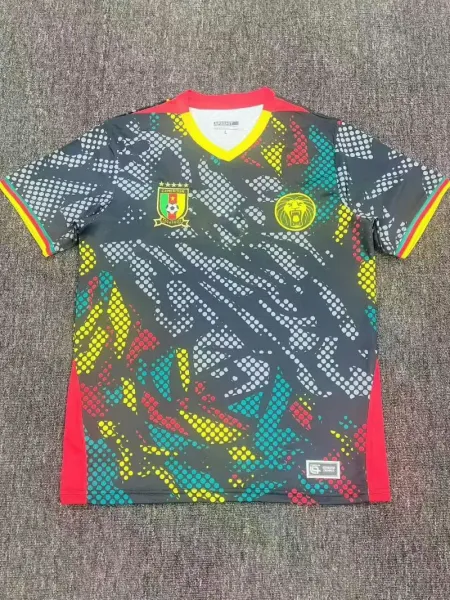 Casa Sport Cameroon National Team 2022 World Cup Alternate Jersey Multicolor - 1