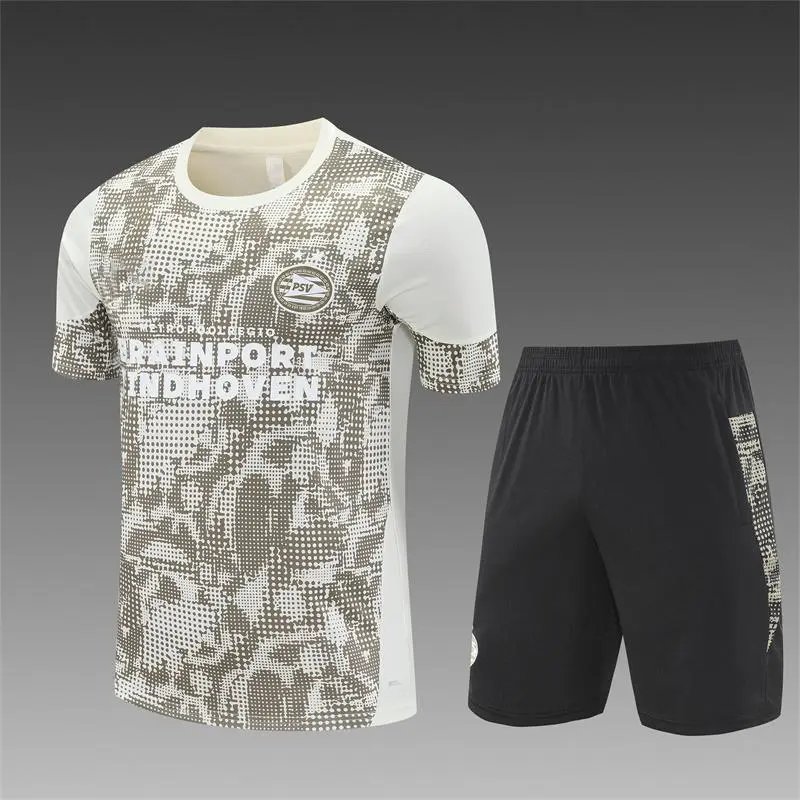 CBF Brazil Training Jersey and Shorts Set Yellow / Black - 23