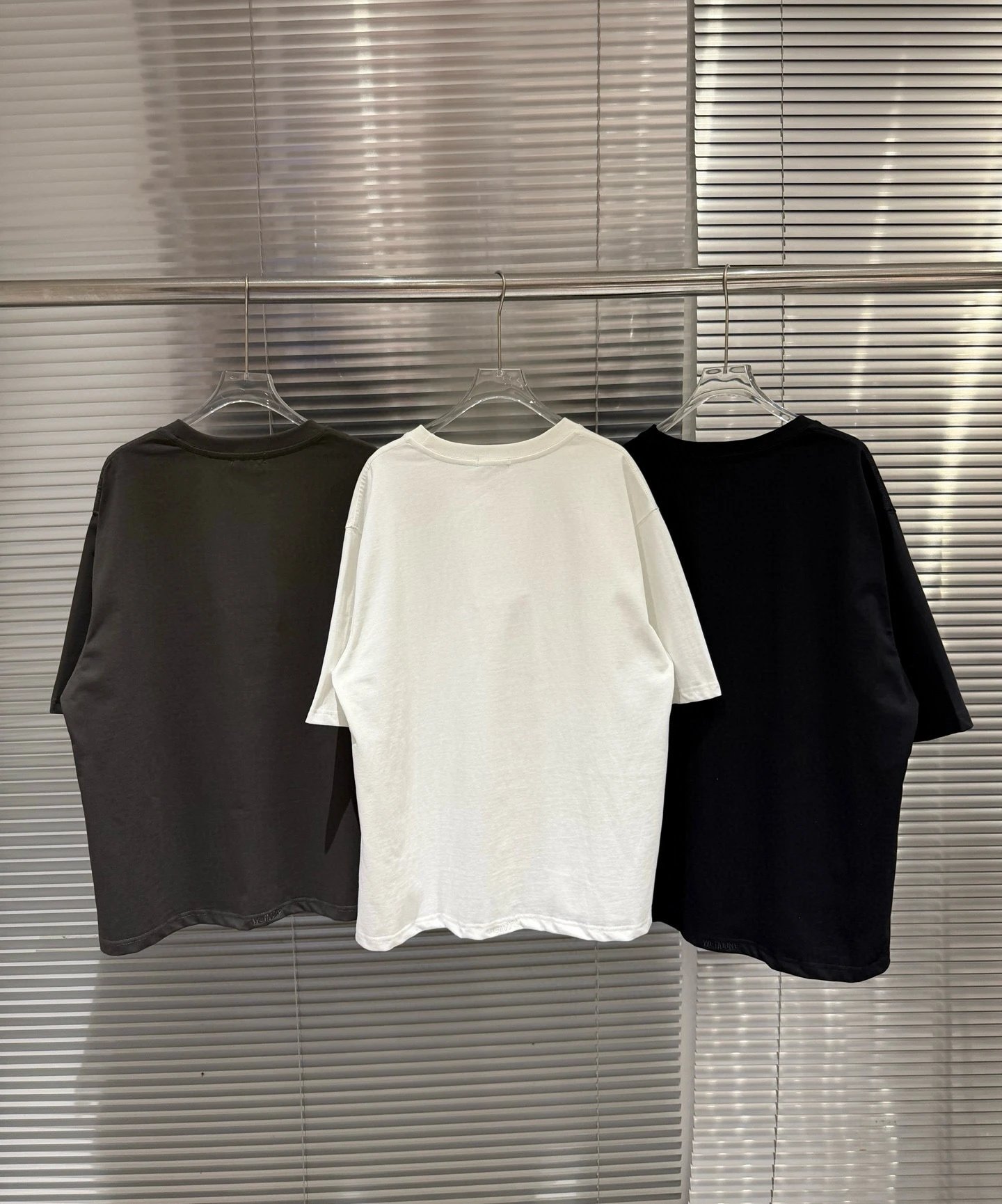 Design Wetdone Cityscape Cloud Print Black Oversized T-Shirt T-Shirts - 11