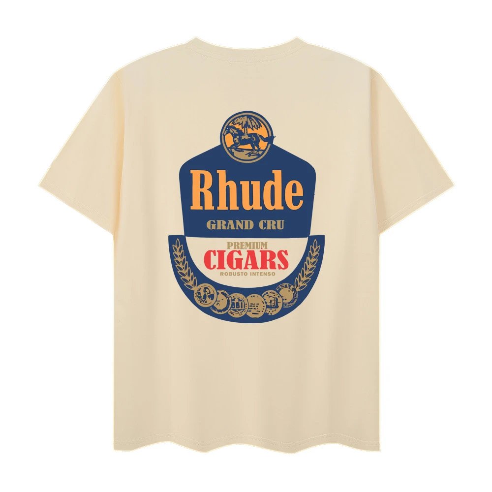 Rhude Town and Country Graphic T-Shirt White - 25