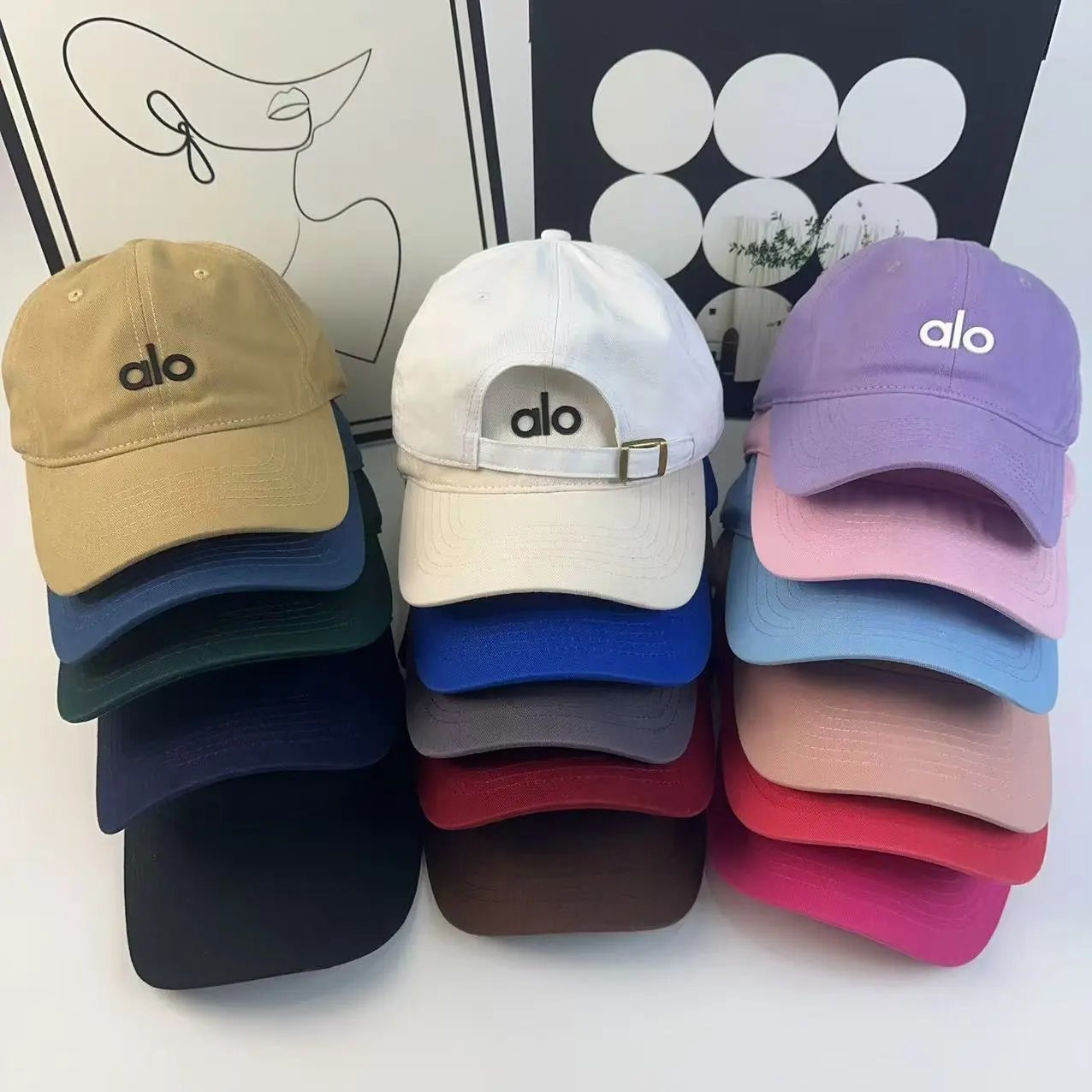Alo Baseball Cap White - 5