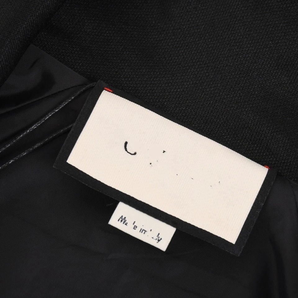 Gucci GG Pattern Track Jacket Black Beige Outerwear - 10