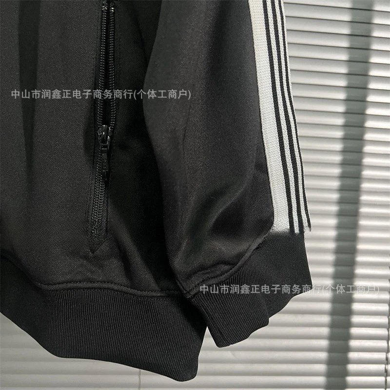 Design Track Suit Set Black with Olive Green Stripe Tracksuit - 9