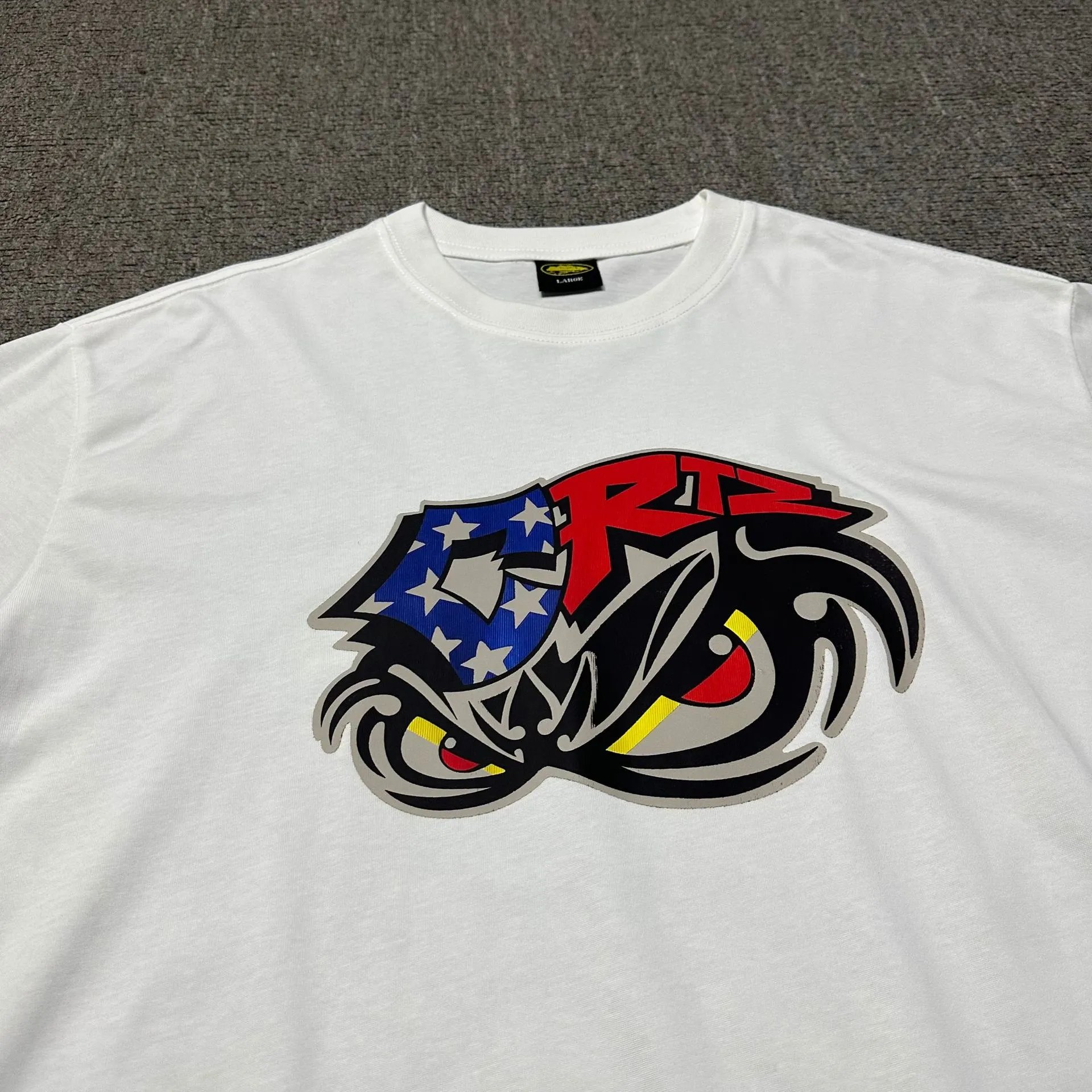 Corteiz Gun Script White T-Shirt - 20