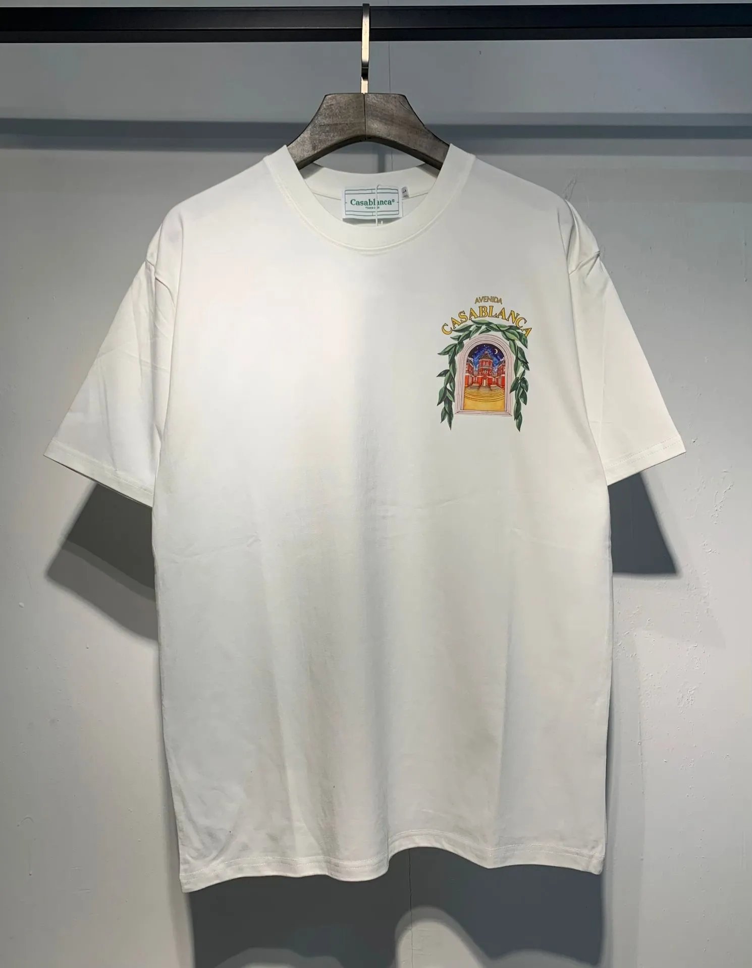 Casa Équipement Sportif Graphic Print White T-Shirt - 41
