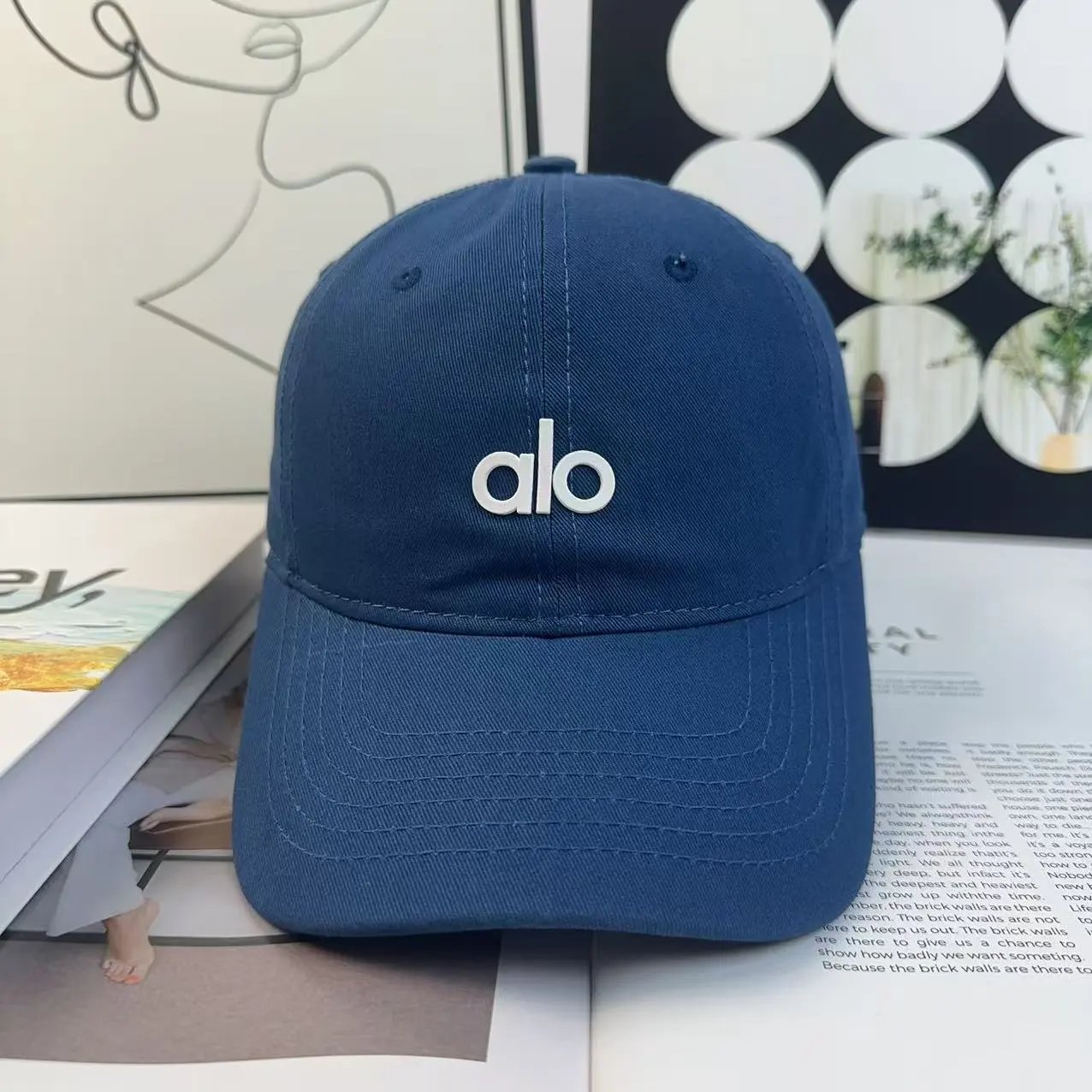 Alo Baseball Cap White - 10