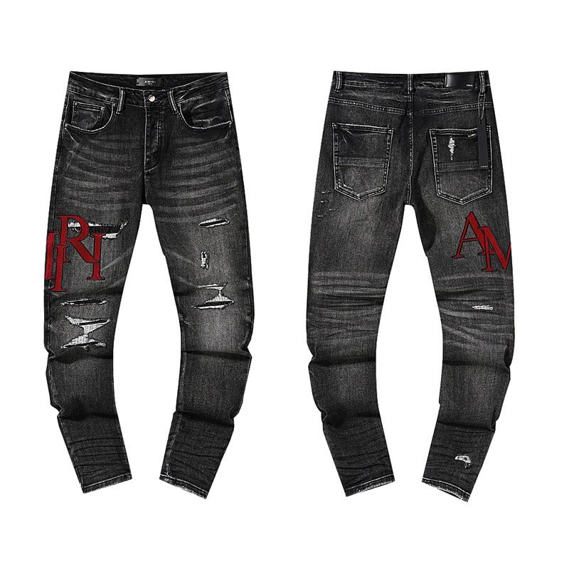 Purple Brand Paint Splatter Distressed White Jeans - 29