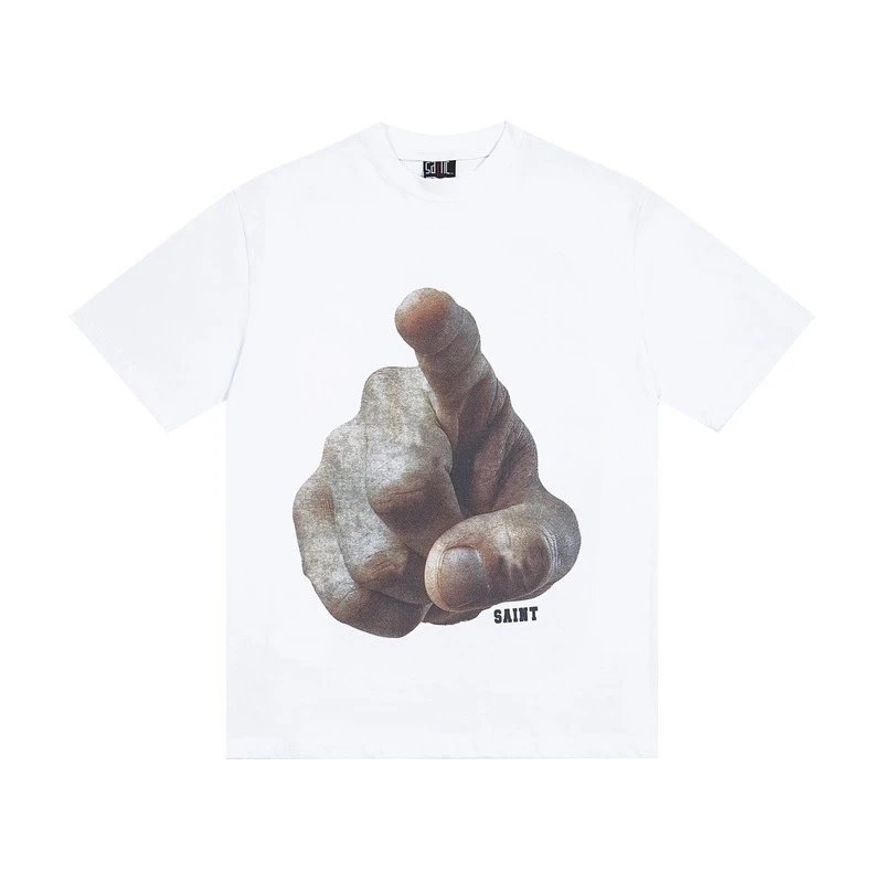 Saint Tears Saint Style Jesus Black T-Shirt - 3