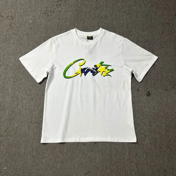 Design Graffiti Logo White T-Shirt - 1