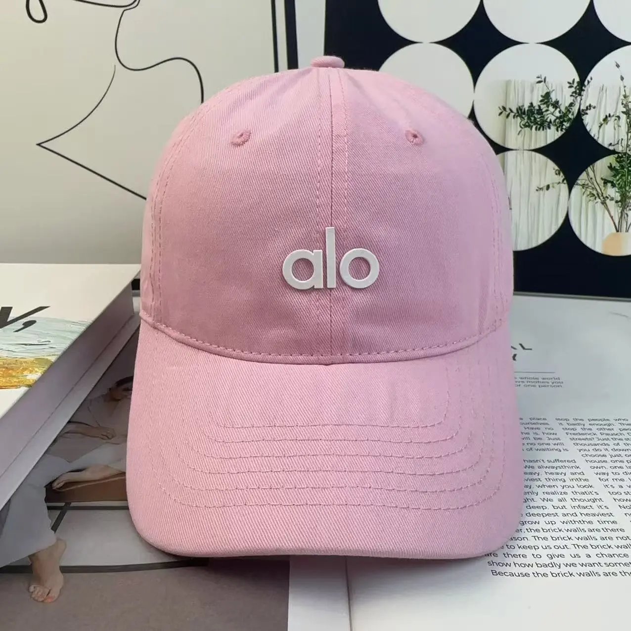Alo Baseball Cap White - 16