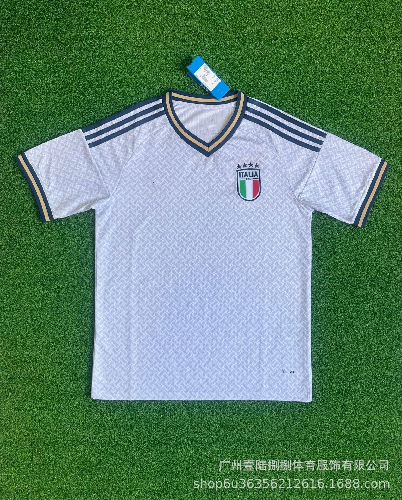 Unbranded Football Jerseys National Team Designs — 2026 Italy away game