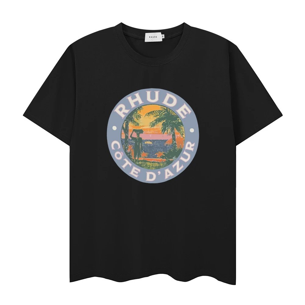 Rhude Town and Country Graphic T-Shirt White - 29