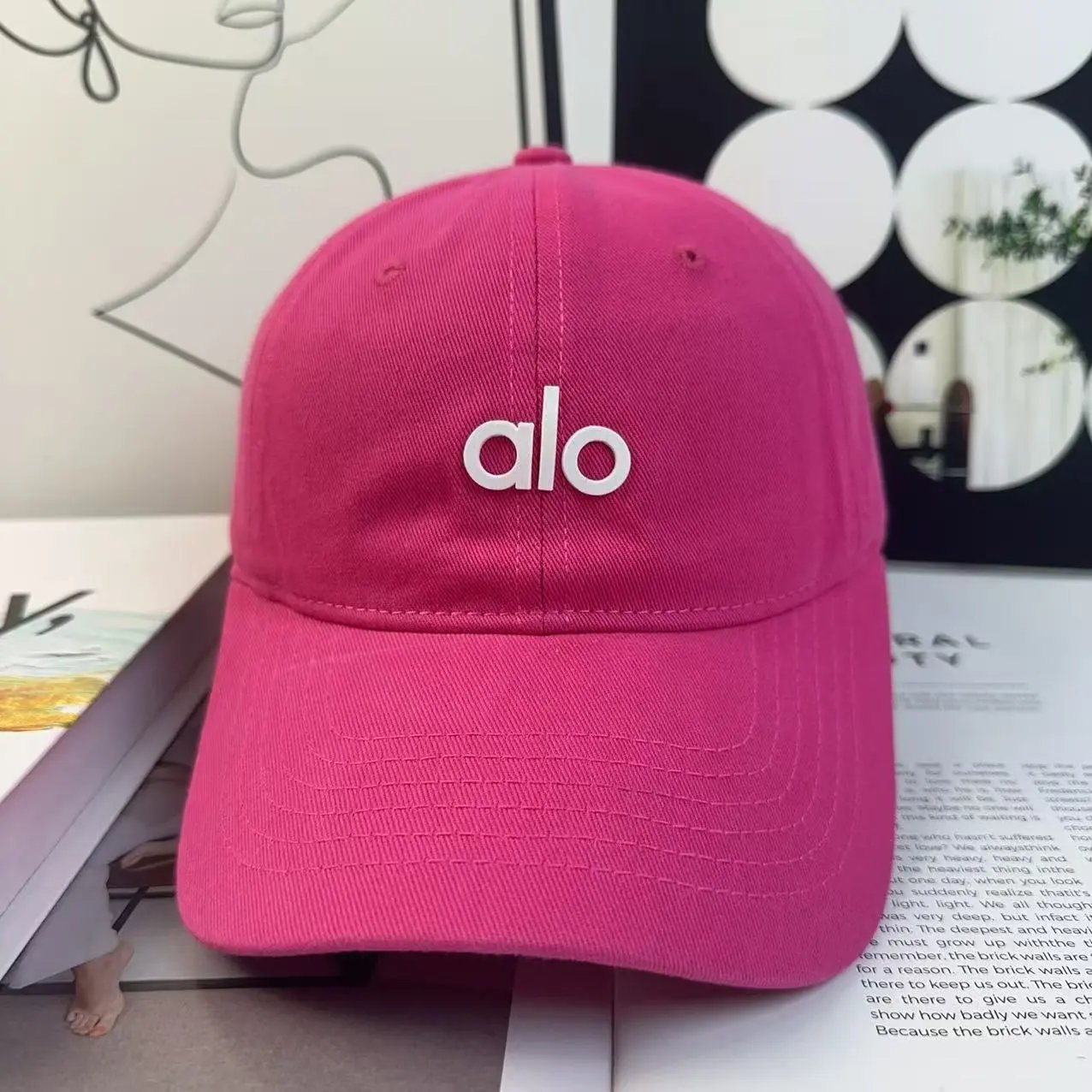 Alo Baseball Cap White - 12