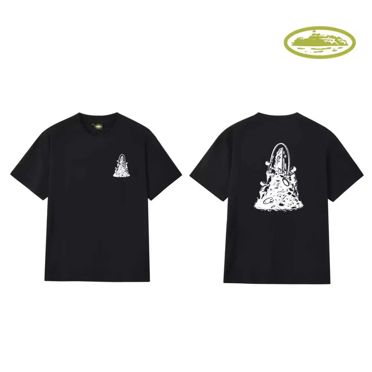 Design Cloud Burst Graphic T-Shirt White - 36