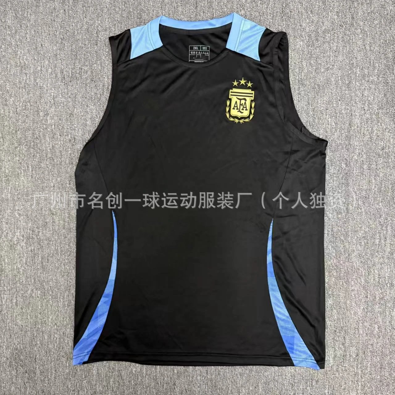 CBF Brazil Christ the Redeemer Graphic Vest-Top White - 3