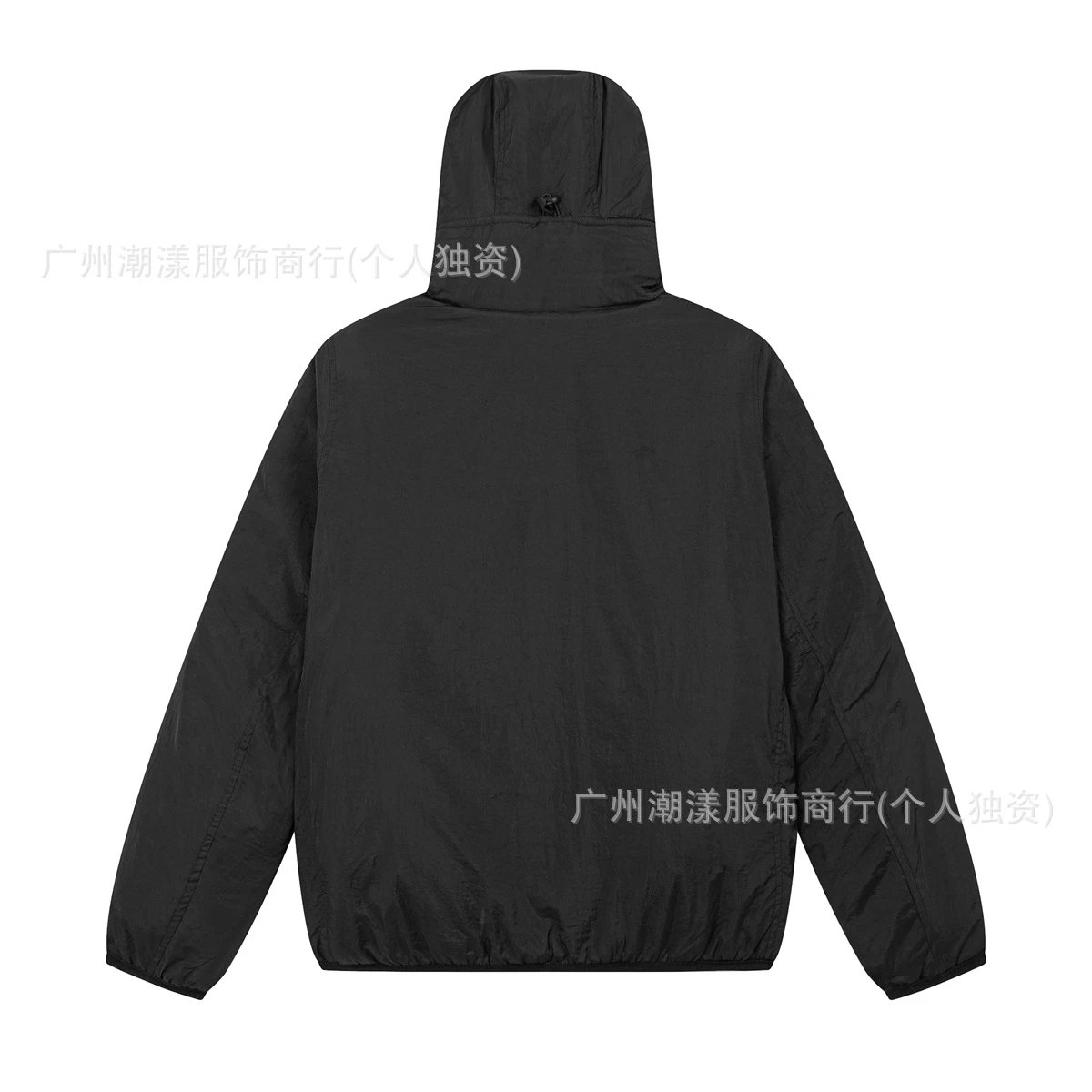C.P. Company Hooded Windbreaker Black Jacket Outerwear - 15