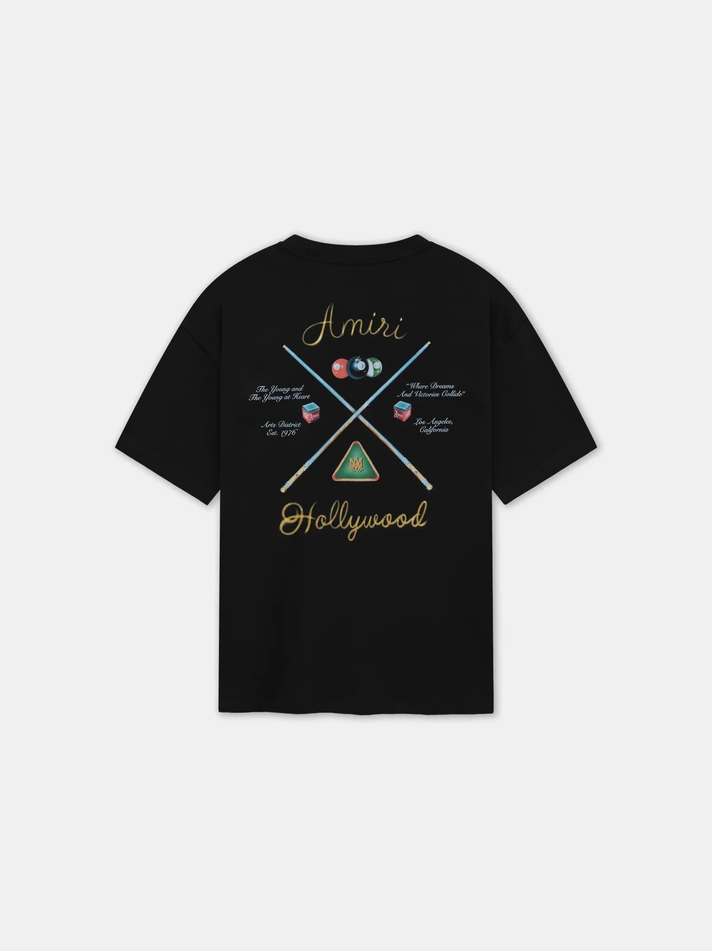 AMIRI T-Shirts Graphic Logo — 2079 black