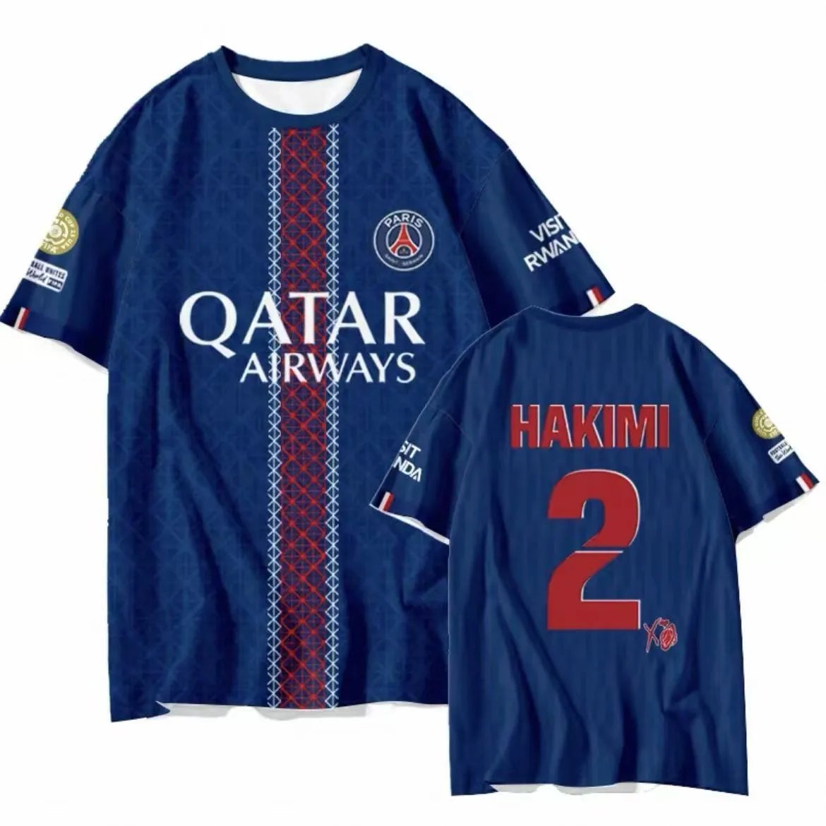 Paris Saint-Germain Marquinhos #5 Qatar Airways Home Jersey - 2