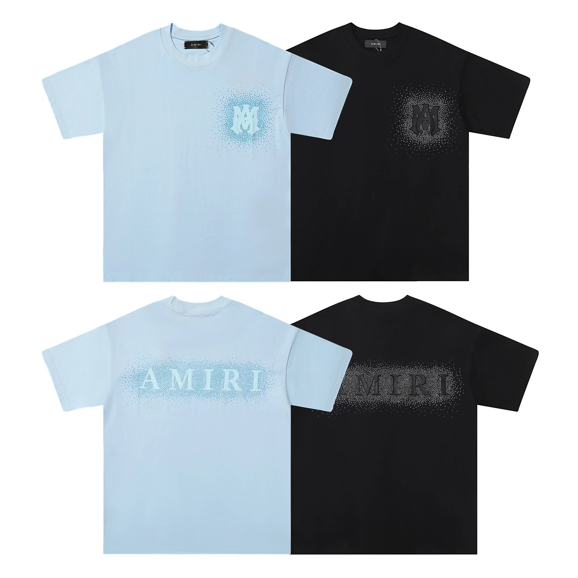 Amiri Ornate Script Logo White T-Shirt - 15