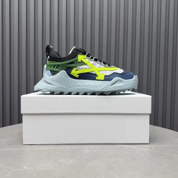 Off-White Diagonal Arrow Chunky Sneakers Multicolor - 1