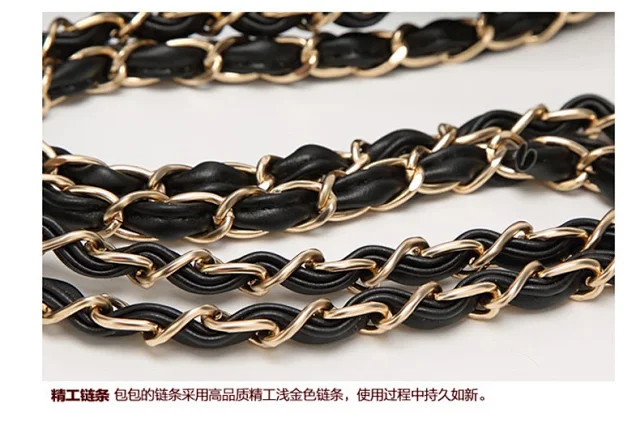 Chanel Shoulder Bags Quilted flap chain bag with interlocking CC turn-lock product detail image 32