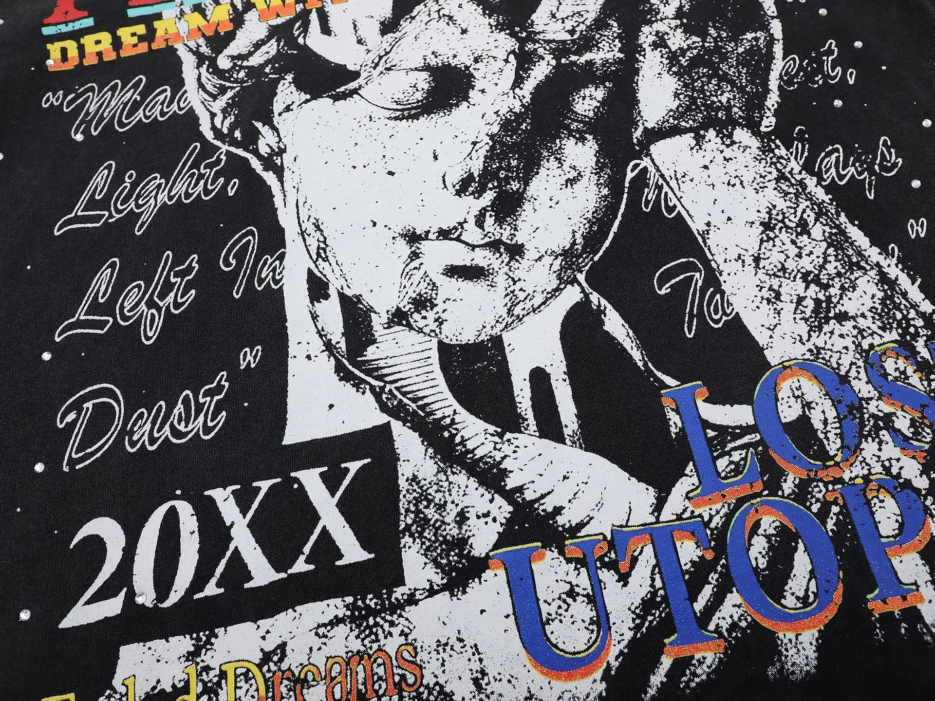 First Row x Hellstar Records Graphic Print Black T-Shirt - 28