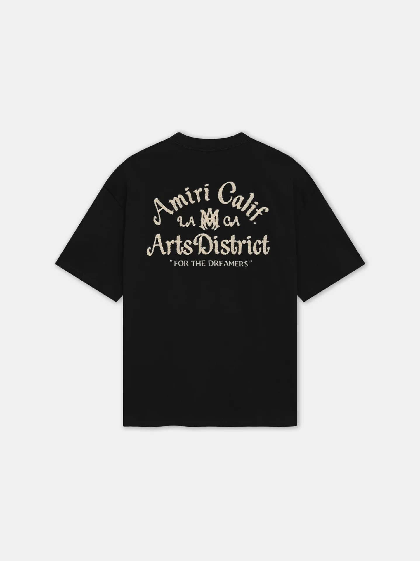 AMIRI T-Shirts Graphic Logo — 2077 Black