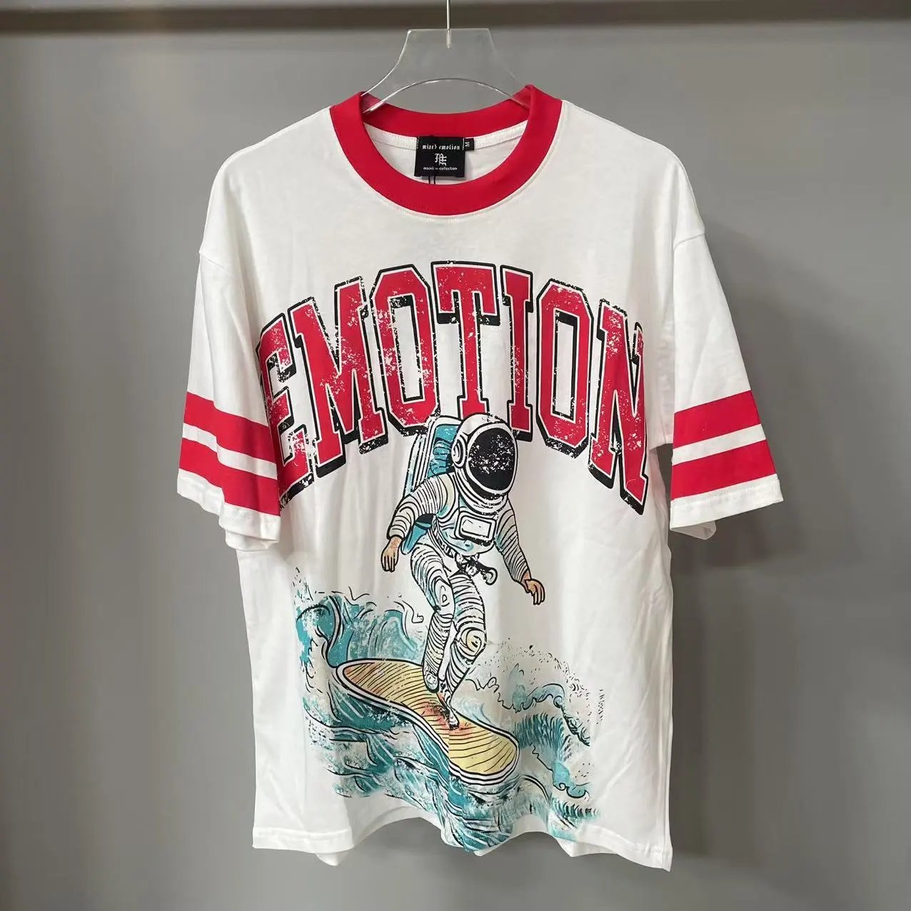 Design Emotion Graphic Polo Red Multicolor Polo Shirt - 26