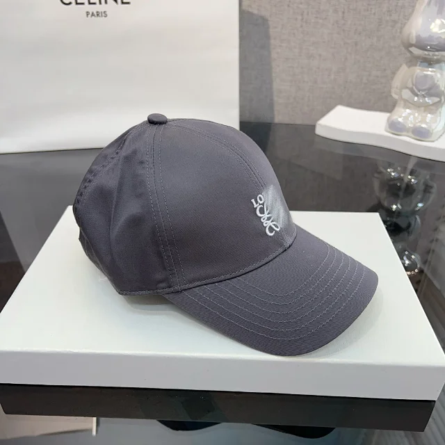 Loewe Hats Embroidered Anagram Baseball Cap product detail image 10