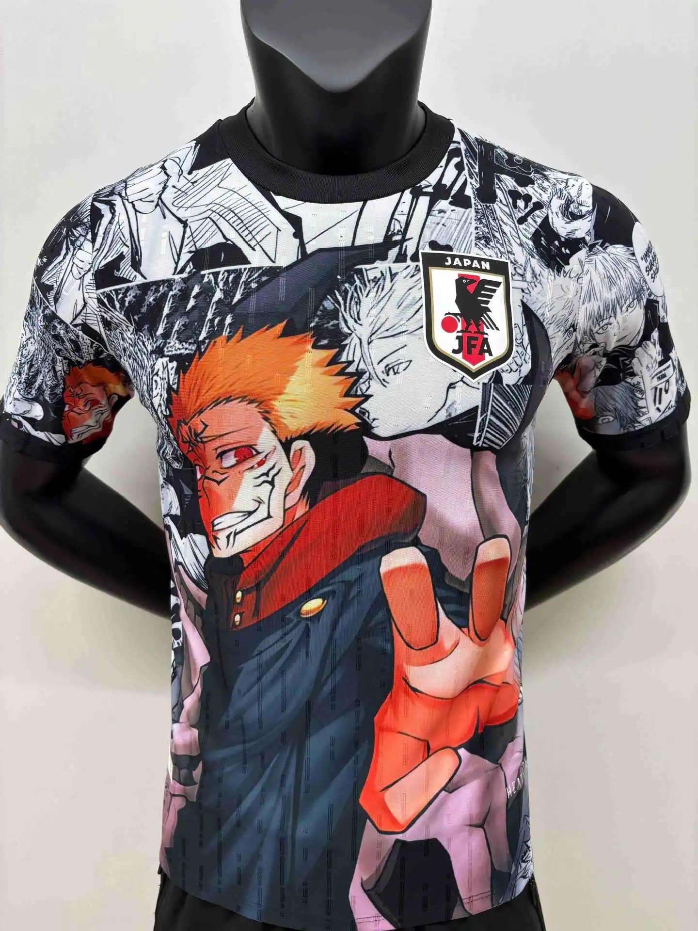 Japan Football Association x Dragon Ball Super Goku Ultra Instinct Jersey T-Shirt - 4