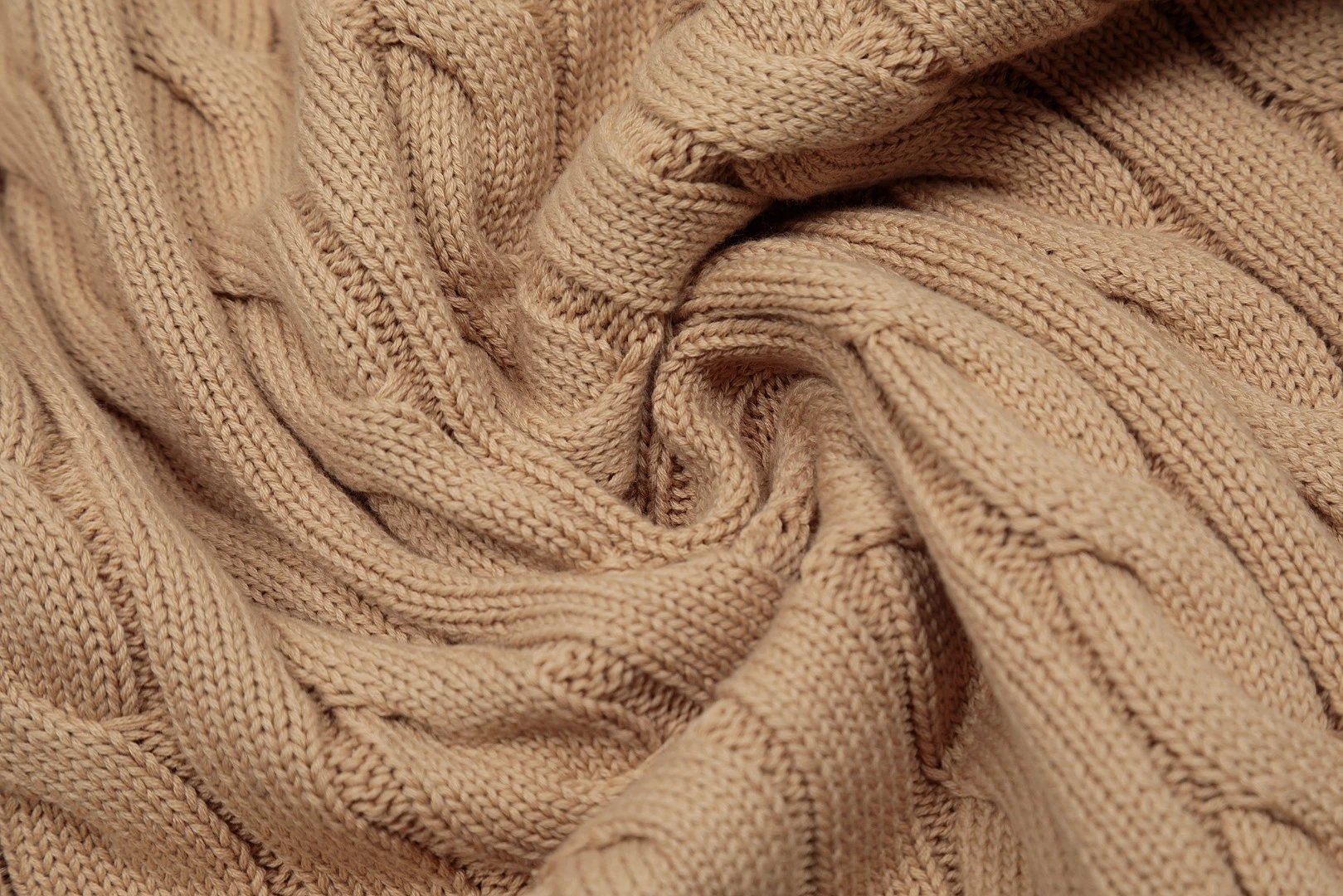 Polo Ralph Lauren Cable Knit V-Neck Sweater White - 7