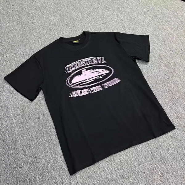Corteiz Bold State T-Shirt Black - 1