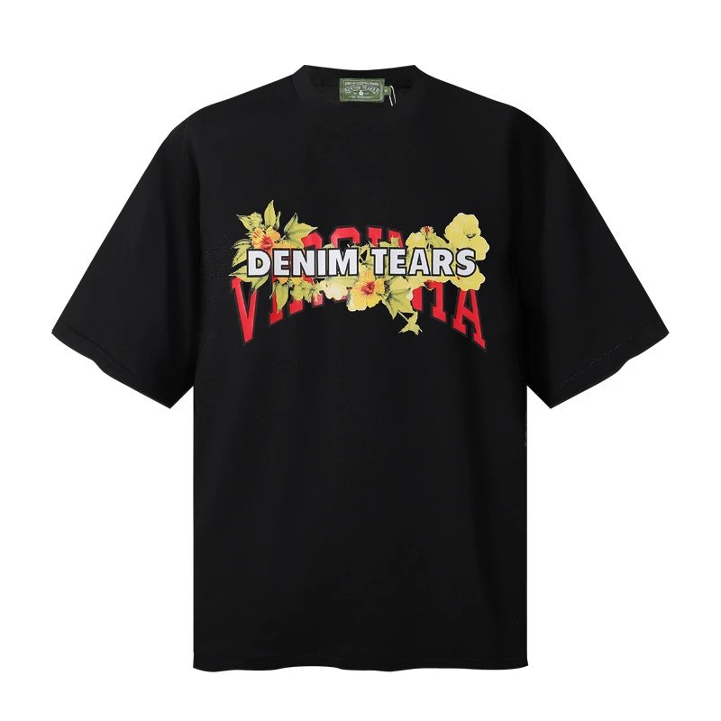 Design Another Country Map Print Black T-Shirt - 11