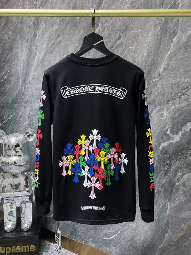 Chrome Hearts T-Shirts Graphic Long-Sleeve T-Shirt product detail image 12