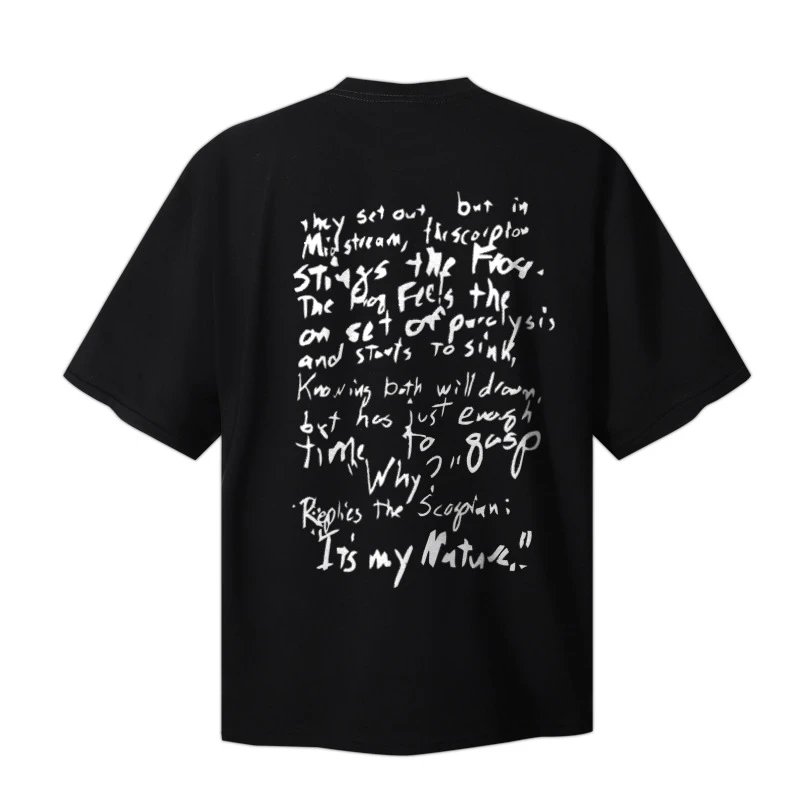 Design Another Country Map Print Black T-Shirt - 33
