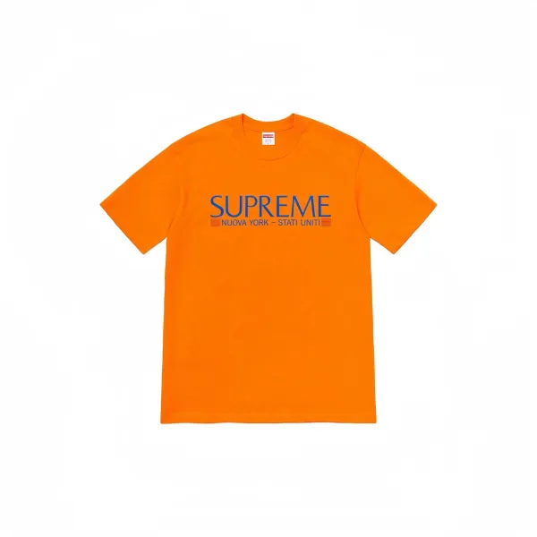Supreme Nuova York T-Shirt Orange - 1