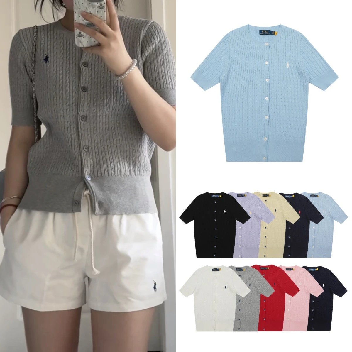 Ralph Lauren Knit Ca
