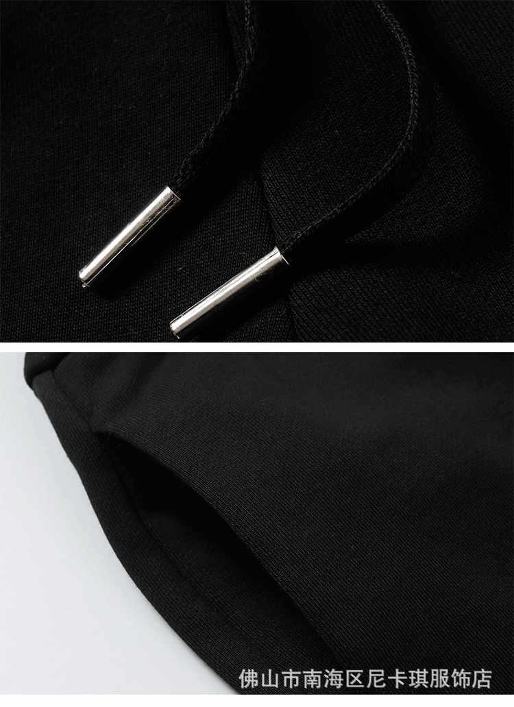 Comme des Garçons Play Heart Logo Sweat Shorts Black - 15