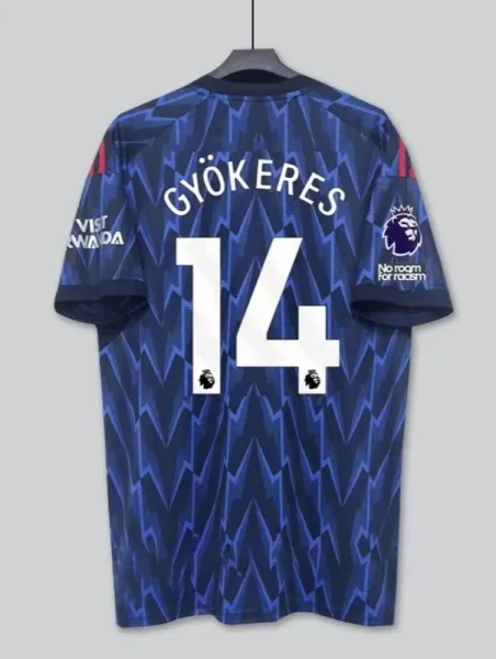 Manchester United 2021-22 Third Jersey Zubimendi #36 Blue - 6