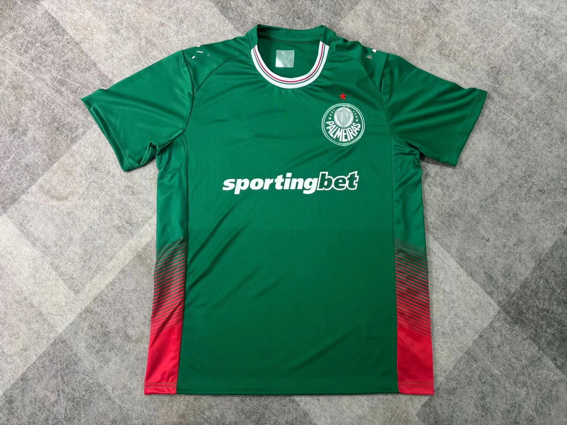 Design Club Tijuana x Caliente x Carl's Jr. Red and Navy Soccer Jersey - 3