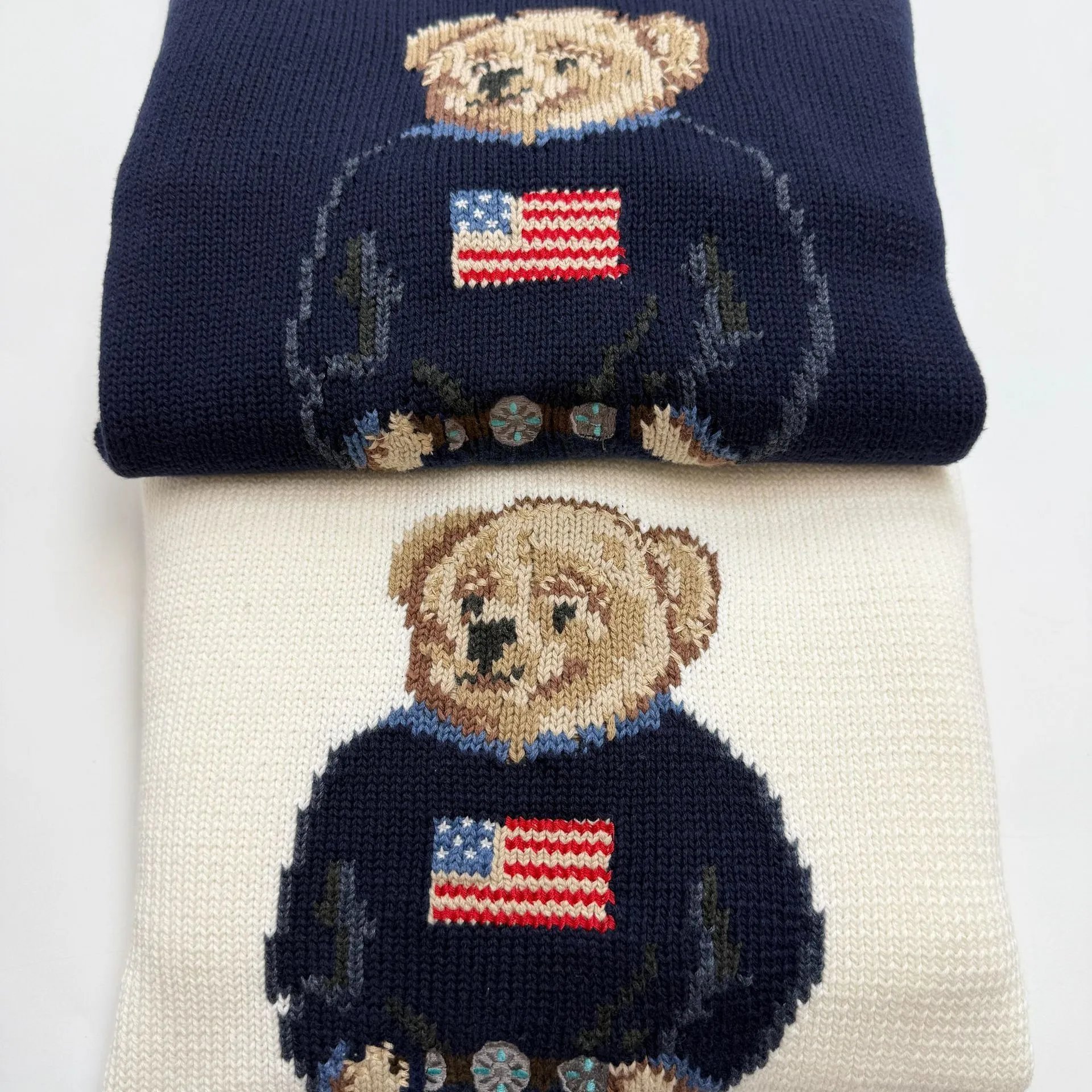 Polo Ralph Lauren Bear Sweater White - 10