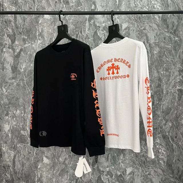 Chrome Hearts T-Shirts Graphic Long-Sleeve T-Shirt product detail image 29