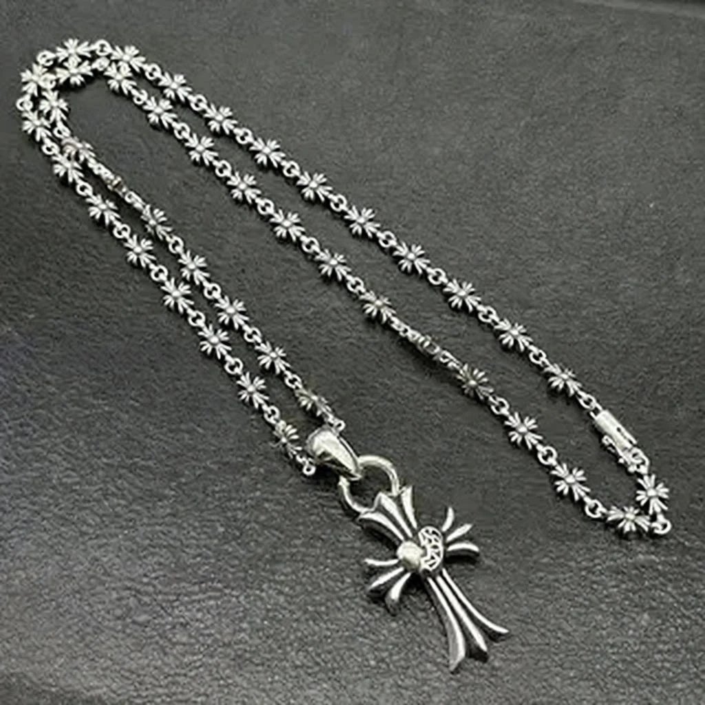 Heart Cross Letter Chain