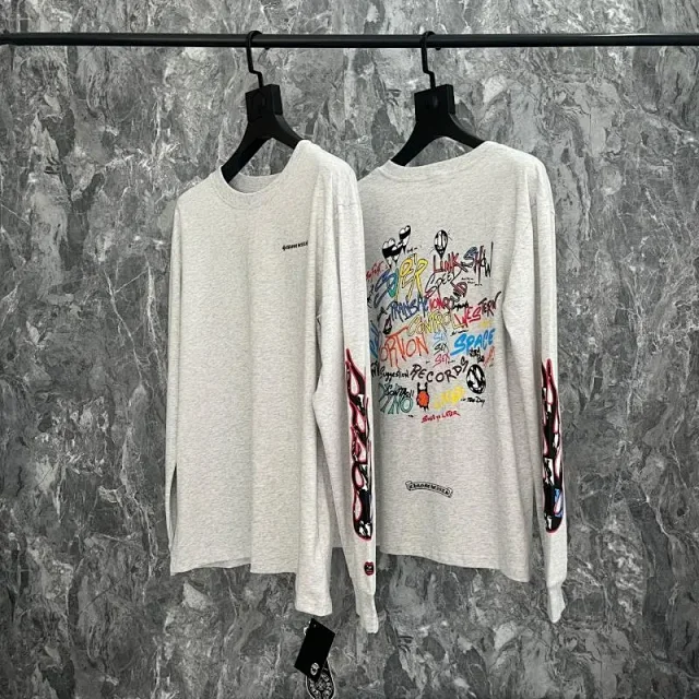 Chrome Hearts T-Shirts Graphic Long-Sleeve T-Shirt product detail image 27