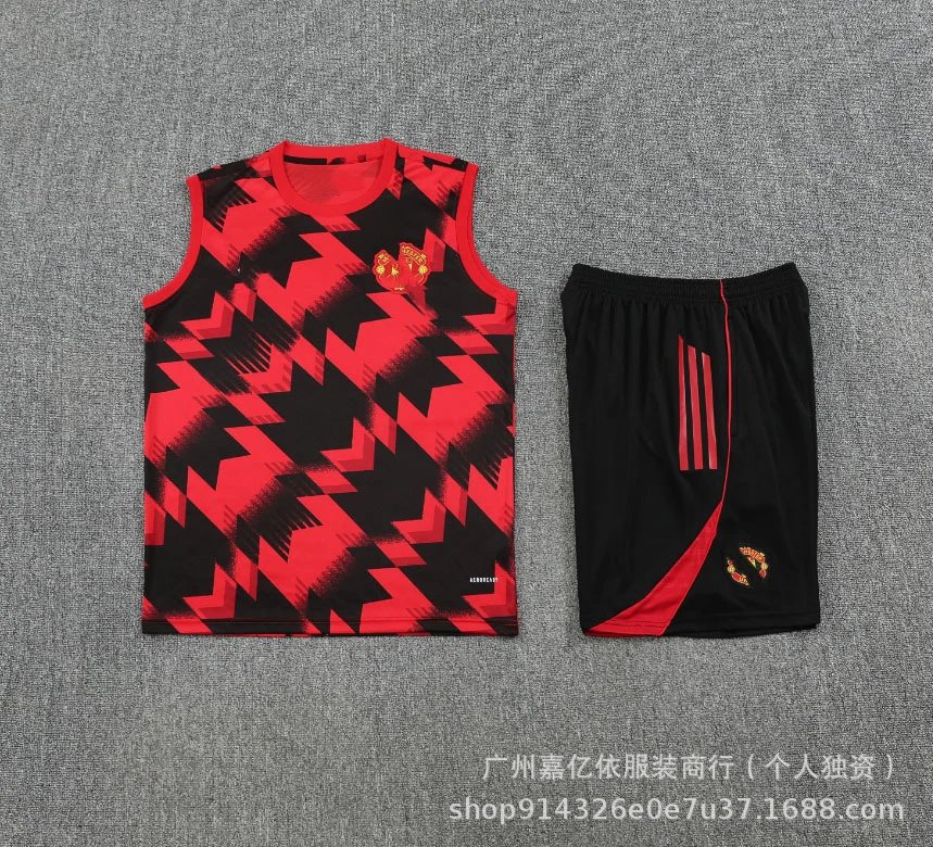 Design Coca-Cola x CyborgFit Cyberpunk Graphic Vest Top and Shorts Set Black / Blue Sets - 23